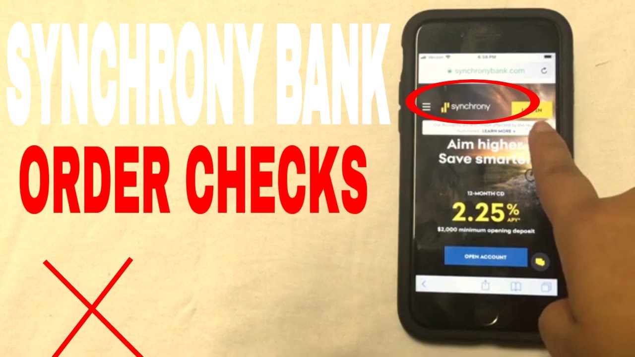 3 Ways To Order Synchrony Bank Replacement Checks 🔴 YouTube