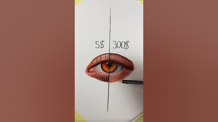 Hyperréalistic Drawing Of An Eye Using $300 Pencils #hyperrealism #colouredpencil #realisticdrawing