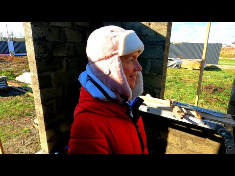 САРАЙ СВОИМИ РУКАМИ - стройка продолжается