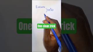 How to Integrate xe^x Easily | Integration by Parts #MathShorts #Integration #Calculus #alevelmaths