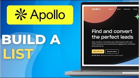 How to Build a List in Apollo io