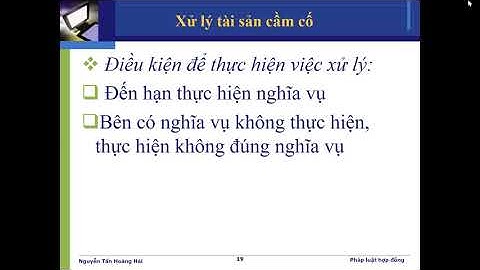 CHƯƠNG 3, BIỆN PHÁP BẢO ĐẢM THỰC HIỆN NVDS