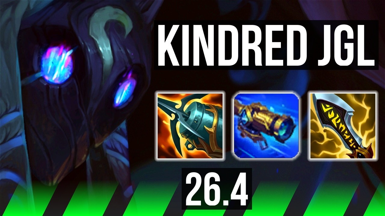 KINDRED vs AMUMU (JGL) | Good KDA: 29/2/2 | NA Master | 26.4