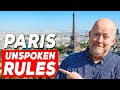 The 10 unspoken rules tourists keep breaking in paris