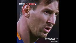 Messi Angry Pau Lopez