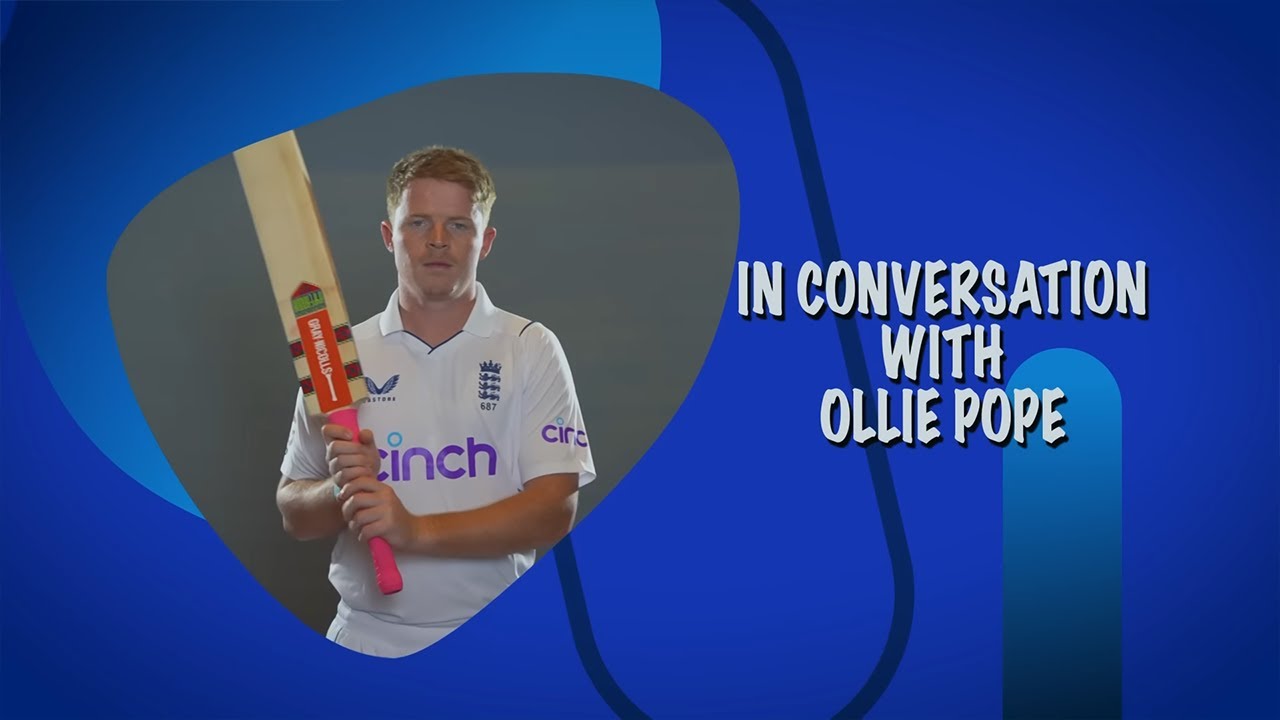 In Conversation with Ollie Pope Career Evolution, Comparison with Ian