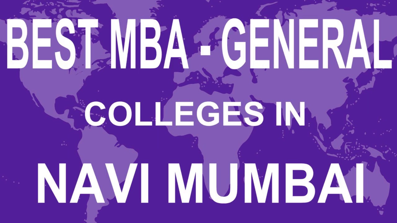 MBA General Colleges in Navi Mumbai