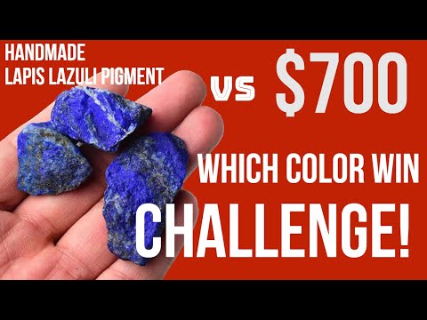 The Whole Process of Making Lapis Lazuli Pigment