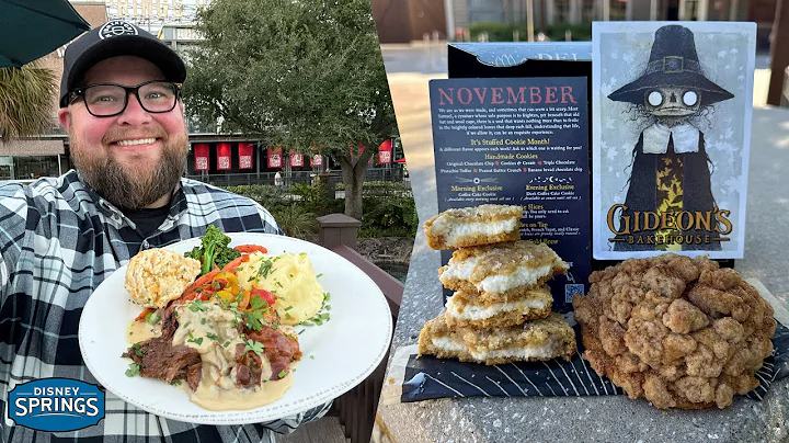 Disney Springs 2025 | Christmas Shopping, NEW Gideon’s Cookie’s & Thanksgiving Food | Disney World