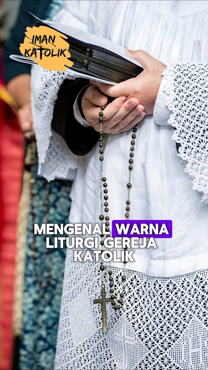 MENGENAL WARNA LITURGI DALAM GEREJA KATOLIK #katolikindonesia #shorts #ekaristi #agamakatolik