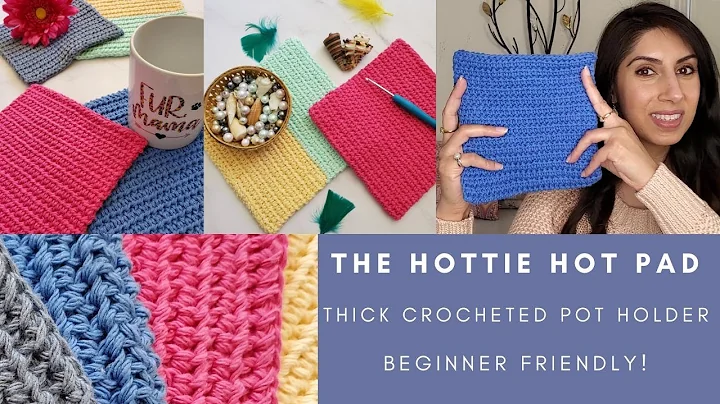 Learn to Make a Thick Crocheted Hot Pad