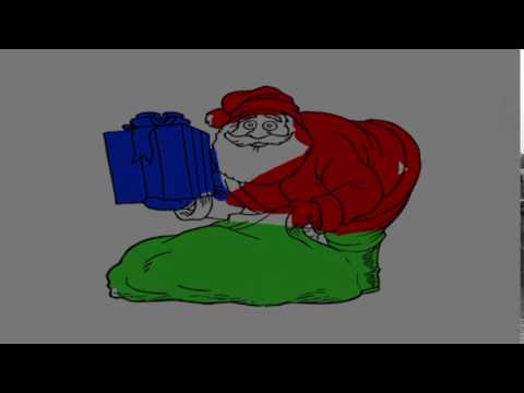 like a prayer Santa Coloring