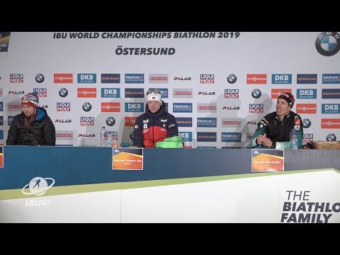 #2019Ostersund Men's Sprint Press Conference