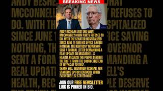 BREAKING: Andy Beshear Demands Answers as McConnell's Health Stays Hidden From Kentucky