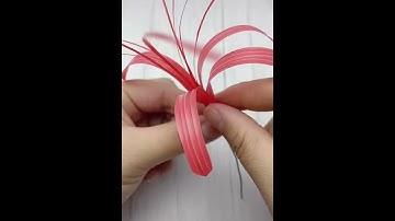 DIY - Làm hoa từ ống hút