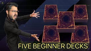 Five Yu-Gi-Oh! Decks for Beginners