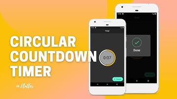 Flutter Circular Timer Example | Flutter Packages | Flutter Tutorials