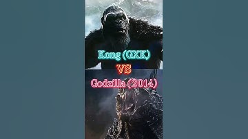 Godzilla (2014) VS Kong (GXK) #godzilla #kong #1v1 #edit #monsterverse