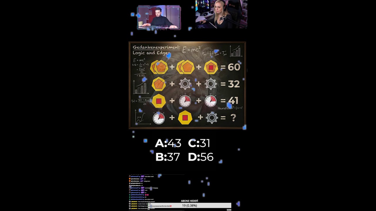 THIS QUESTION IS ONLY FOR HIGHLY INTELLIGENT PEOPLE. IF YOU'RE NOT INTELLIGENT LEAVE THE BROADCAST🧠