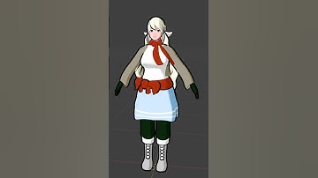 Making Outlines with Variable Line Weights (Blender 4.0+) #shorts