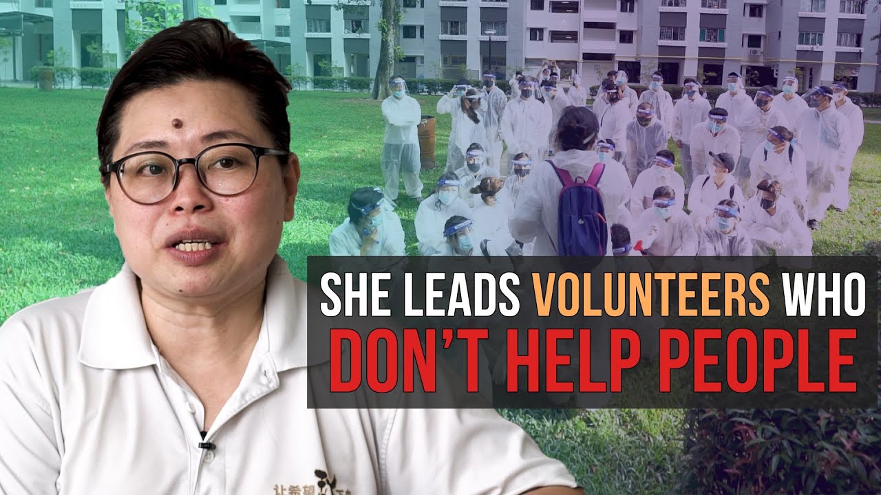 She Leads Volunteers Who Don't Help People