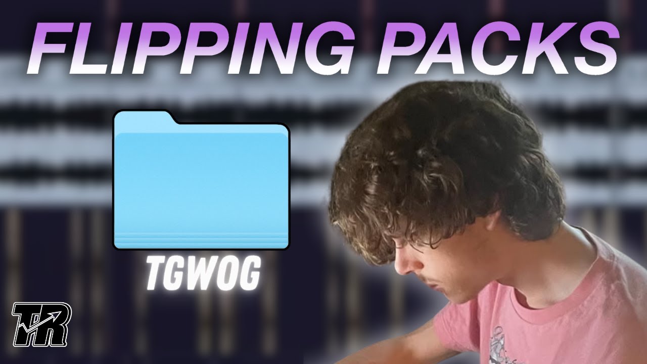 FLIPPING PACKS: tgwog Makes CRAZY Beat Sampling