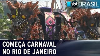Carnaval fora de época começa no Rio de Janeiro | SBT Brasil (20/04/22)