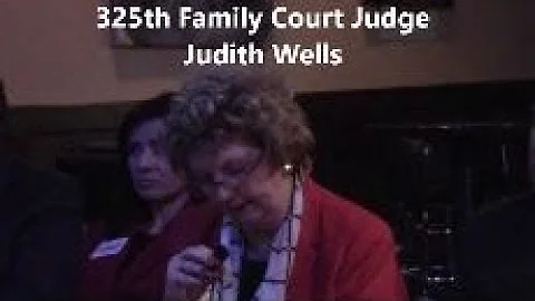 Family Court Judge Judith Wells Says She Will Stop...