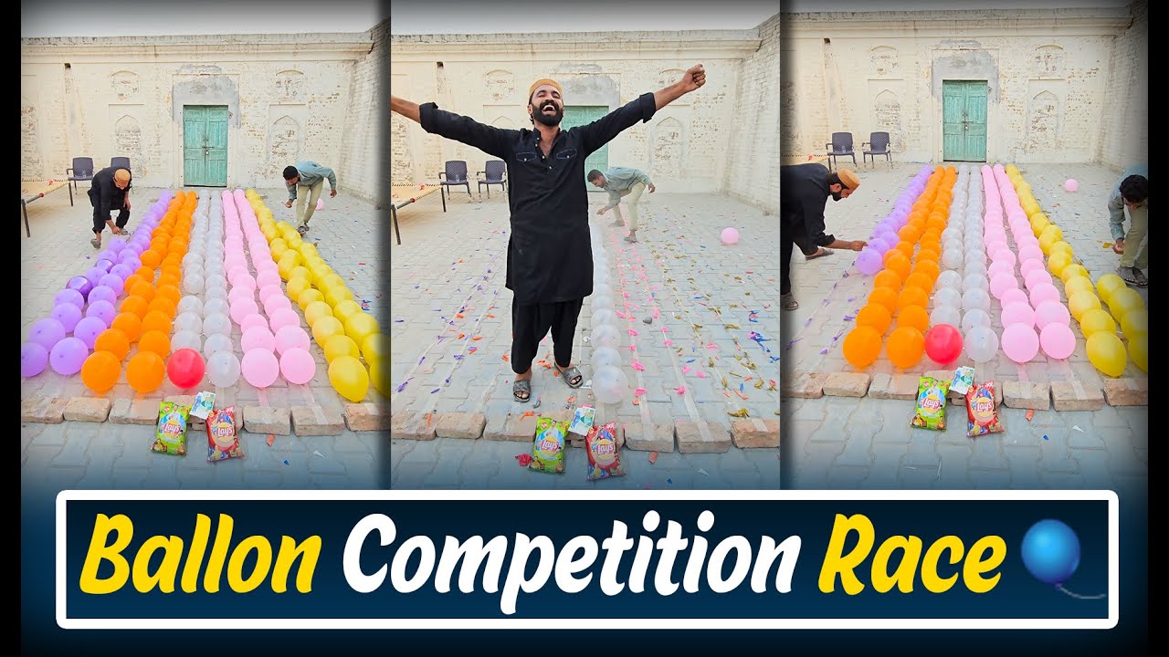 Balloon Competition Race Game - YouTube