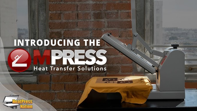 Review and Demo of the Heat Press Nation Craft Pro 15 x 15 Heat Press 