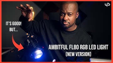 A Fun Video Light but... Ambitful FL80 RGB LED review