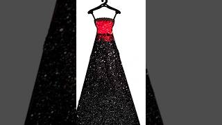 ♥️ Black &amp; Red 🖤 Princess ✨️ #dress #blackdress