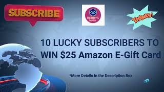 How to WIN $25 Amazon Gift card for FREE