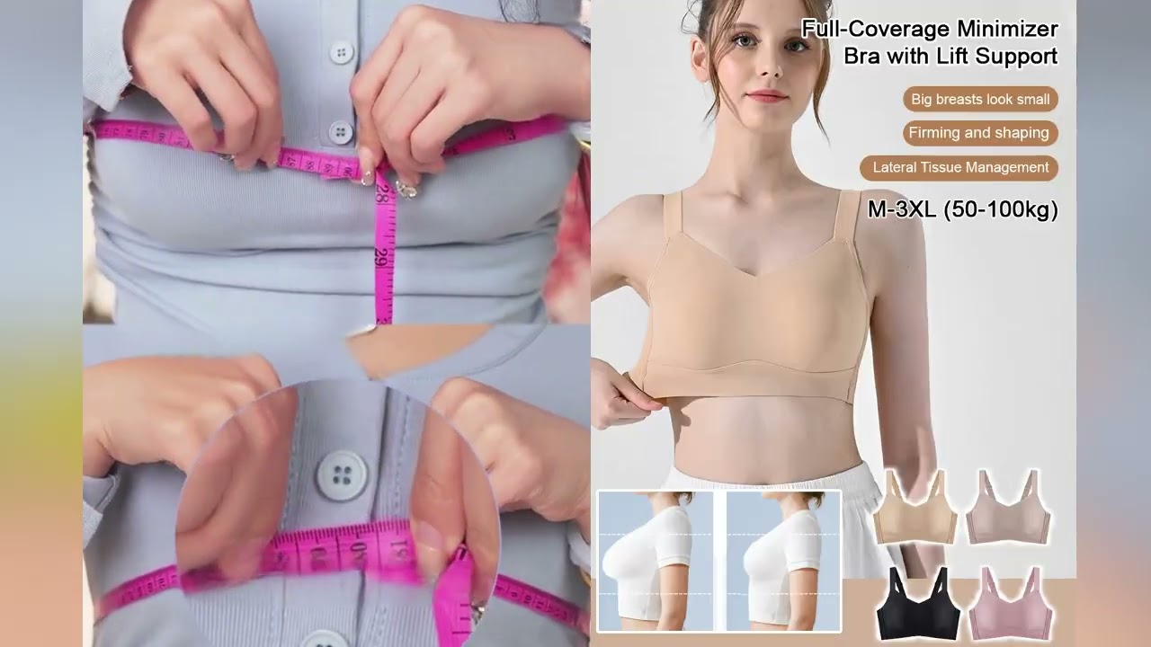 [Lift Amplifies with Fullness] ❤️Dual-Lift Minimizer Bra