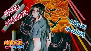 Speed Drawing - Itachi Uchiha Susanoo Naruto