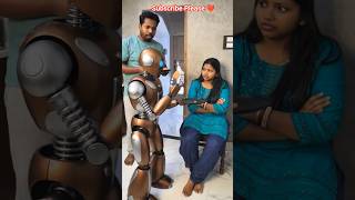 The Robot serves the women 😍🤪 #shorts #youtubeshorts #funny #viral #viralvideo