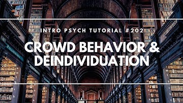 Crowd Behavior & Deindividuation (Intro Psych Tutorial #202)