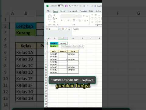 rumus average excel untuk data angka dengan kondisi tertentu : cara-jumlah-angka-pada-kondisi-tertentu-#tutorialmsexcel-#excelindonesia
