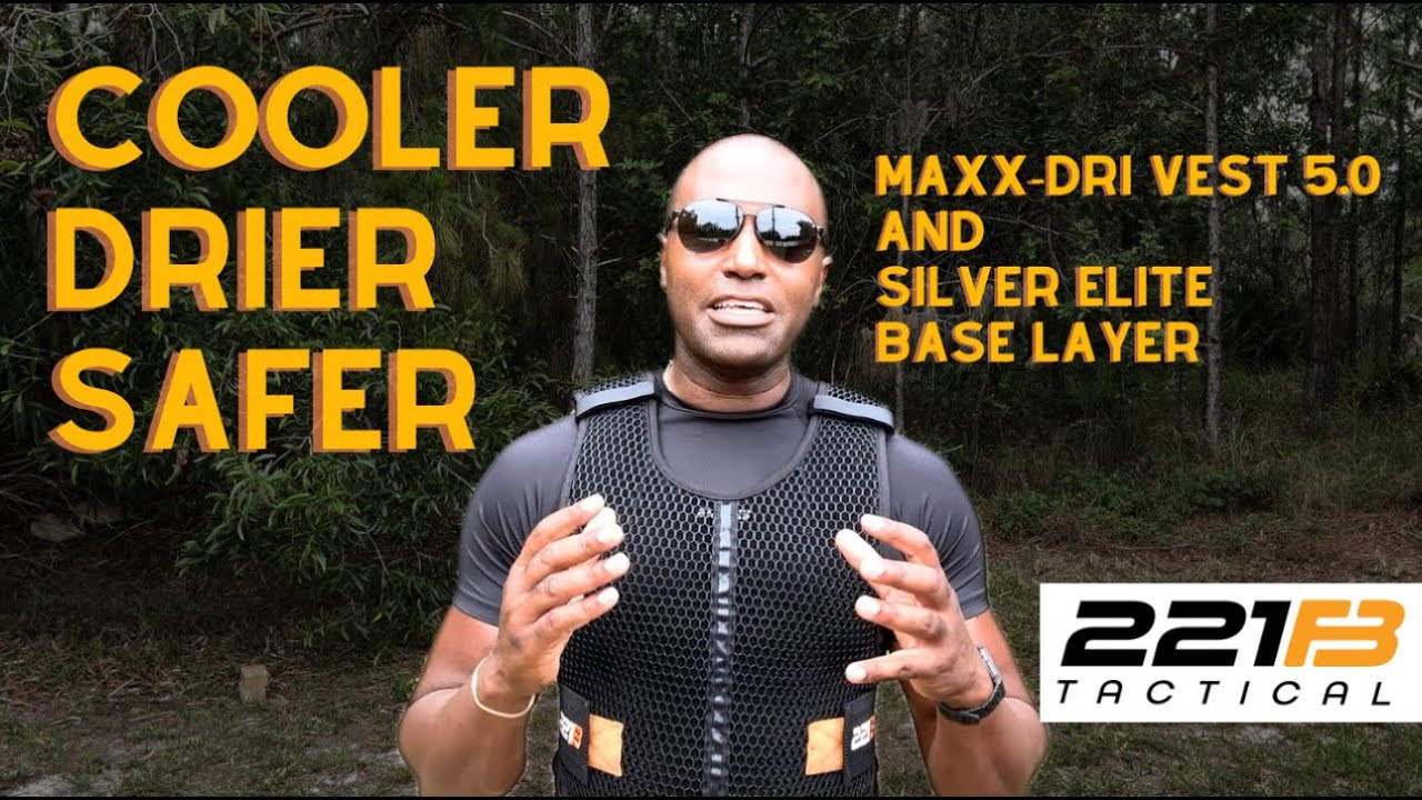 Maxx-Dri Vest 5.0 + Silver Elite Anti-Itch/Rash Base Layer Shirt