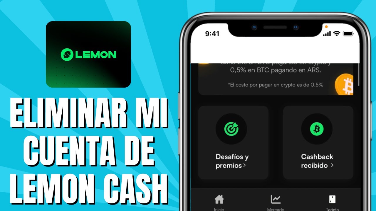 Cómo ELIMINAR Mi Cuenta De LEMON CASH