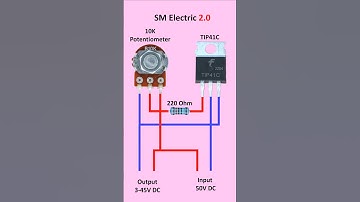 Voltage Regulator Circuit | 0 to 60V Variable Power Supply #shorts #voltageregulator #diy