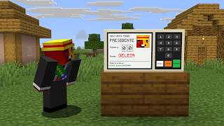 eu virei PRESIDENTE no minecraft (não tente)