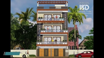 RESIDENTIAL BUILDING DESIGNED BY STUDIO VASTUSHILP DESIGN