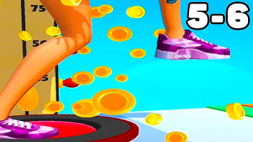 TIPPY TOE Gameplay All Levels Walkthrough Android,ios Level 5-6