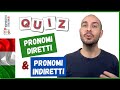 QUIZ: PRONOMI DIRETTI E INDIRETTI | Impara l'italiano con Francesco