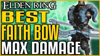 Elden Ring BEST BOW for FAITH BUILD Deals Great Damage | Erdtree Bow Location Guide
