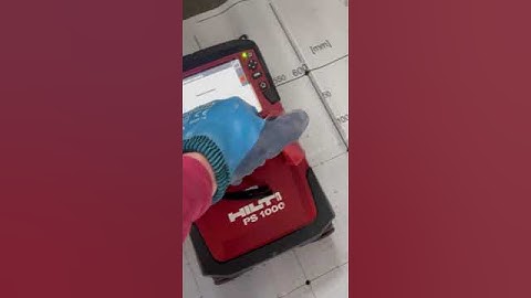 Ferrous scanning location of rebar