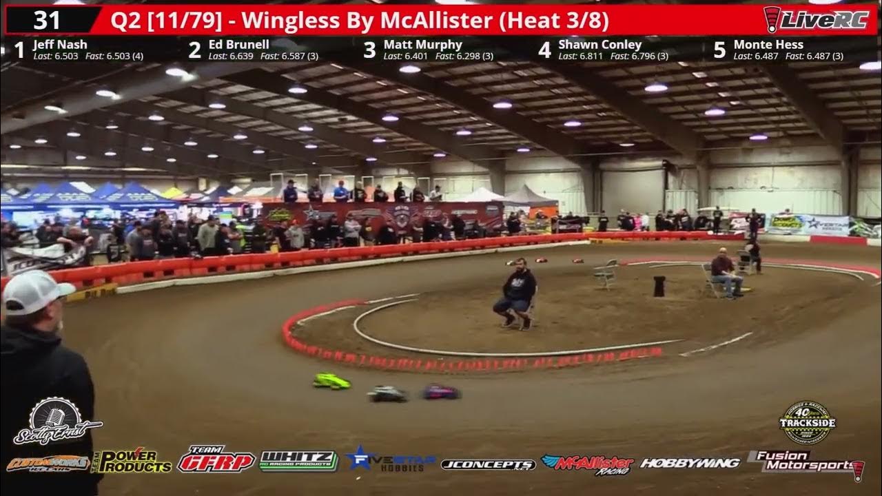 RC Chili Bowl 2024 Wingless Sprint Q2 Erik Zimmerman YouTube