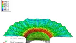 Abaqus explicit CAE deep drawing of steel Mises Stress 2 Net Worth
