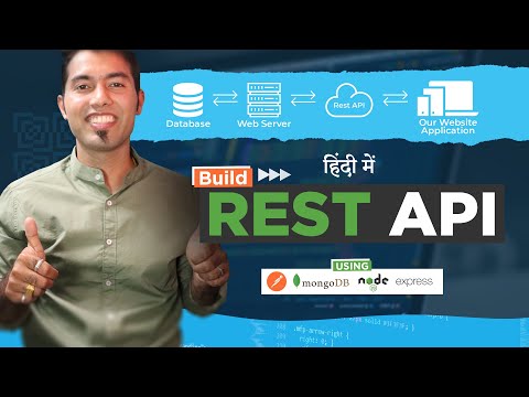 🔴Build Complete RESTful API with NodeJS, Express, MongoDB, Mongoose & Postman in One Video Hindi